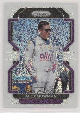 2022 Panini Prizm - [Base] - White Sparkles Prizm #25 - Alex Bowman