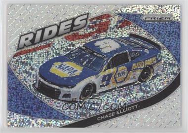 2022 Panini Prizm - [Base] - White Sparkles Prizm #61 - Rides - Chase Elliott