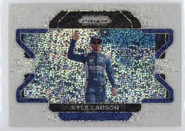 2022 Panini Prizm - [Base] - White Sparkles Prizm #97 - Horizontal - Kyle Larson