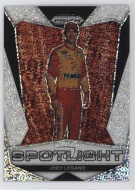 2022 Panini Prizm - Spotlight - White Sparkles Prizm #S-8 - Joey Logano