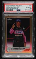 F1 Racers - Fernando Alonso [PSA 10 GEM MT] #/50