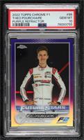 F2 Racers Future Stars - Théo Pourchaire [PSA 10 GEM MT] #/399