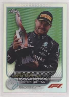 2022 Topps Chrome Formula 1 - [Base] - Refractor #166 - Grand Prix Winners - Valtteri Bottas