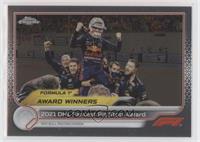 F1 Award Winners - Red Bull Racing Honda