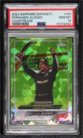 Grand Prix Driver of the Day - Fernando Alonso [PSA 10 GEM MT] #…