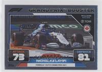 Grand Prix Booster - Nicholas Latifi [EX to NM]