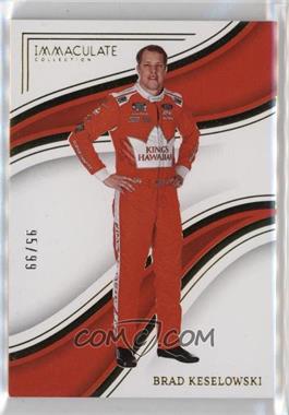 2023 Panini Chronicles - Immaculate Collection #41 - Brad Keselowski /99