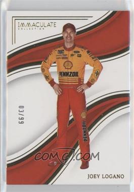 2023 Panini Chronicles - Immaculate Collection #88 - Joey Logano /99