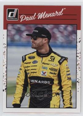 2023 Panini Donruss NASCAR - [Base] #198 - Retro 1990 - Paul Menard