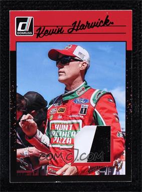 2023 Panini Donruss NASCAR - Retro 1990 Relics - Black #R90R-KH - Kevin Harvick /1 [EX to NM]