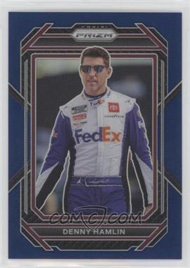 2023 Panini Prizm - [Base] - Blue Prizm #40 - Denny Hamlin /499