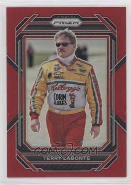 2023 Panini Prizm - [Base] - Red Prizm #48 - Terry Labonte [EX to NM]