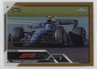 F1 Cars - Logan Sargeant #/50