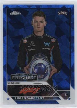 2023 Topps Chrome Sapphire Edition Formula 1 - [Base] #194 - F1 Freshest - Logan Sargeant