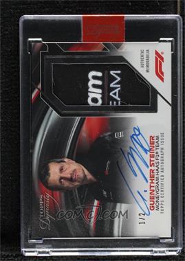 2023 Topps Dynasty Formula 1 - Dynasty Autograph Patches - Black #DAP-GSII - Guenther Steiner /2 [Uncirculated]