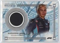 Alexander Albon #/49