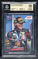 Max Verstappen [BGS 10 PRISTINE] #/1,206