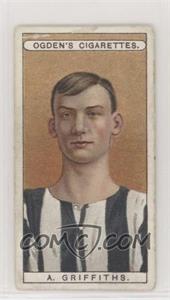 1908 Ogden's Famous Footballers - Tobacco [Base] #16 - A. Griffiths [Good to VG‑EX]