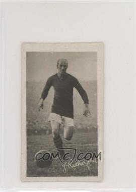 1922-23 The Boys' Realm Famous Footballers - [Base] #7 - Jock Rutherford [Good to VG‑EX]