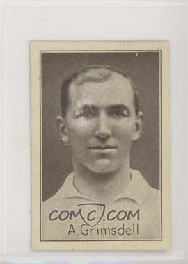 1926 Champion English League Footer Captains - [Base] #22 - Arthur Grimsdell [Good to VG‑EX]