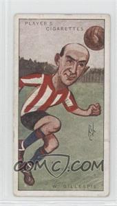 1926 John Player & Sons Footballers, Caricatures by "RIP." - Tobacco [Base] #14 - William Gillespie [Good to VG‑EX]