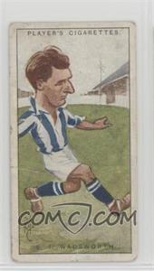 1926 John Player & Sons Footballers, Caricatures by "RIP." - Tobacco [Base] #24 - Samuel J. Wadsworth [Poor to Fair]