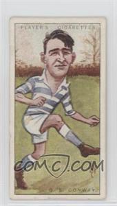 1926 John Player & Sons Footballers, Caricatures by "RIP." - Tobacco [Base] #28 - G.S. Conway