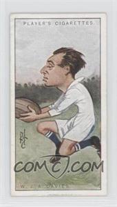 1926 John Player & Sons Footballers, Caricatures by "RIP." - Tobacco [Base] #32 - W.J.A Davies