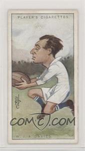 1926 John Player & Sons Footballers, Caricatures by "RIP." - Tobacco [Base] #32 - W.J.A Davies