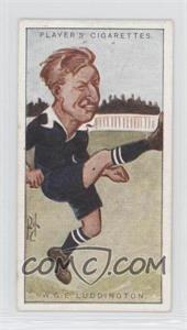 1926 John Player & Sons Footballers, Caricatures by "RIP." - Tobacco [Base] #40 - W.G.E. Luddington