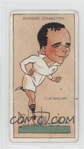 1927 John Player & Sons Footballer Caricatures by "Mac" - Tobacco [Base] #46 - K. A. Sellar [Good to VG‑EX]
