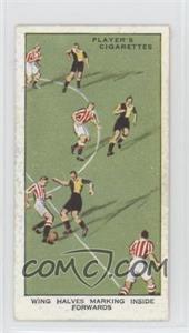 1934 Player's Hints on Association Football - Tobacco [Base] #37 - Wing Halves Marking Inside Forwards