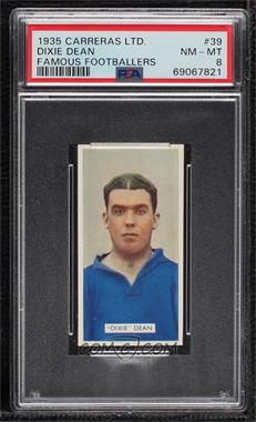 1935 Carreras Famous Footballers - Tobacco [Base] #39 - W.R. Dean [PSA 8 NM‑MT]