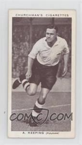 1938 Churchman's Association Footballers - Tobacco [Base] #22 - Michael Keeping