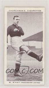 1938 Churchman's Association Footballers - Tobacco [Base] #26 - W. M'Kay