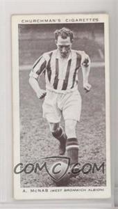 1938 Churchman's Association Footballers - Tobacco [Base] #27 - Sandy McNab [Good to VG‑EX]