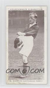 1939 Churchman's Association Footballers Series 2 - Tobacco [Base] #33 - D. Martin