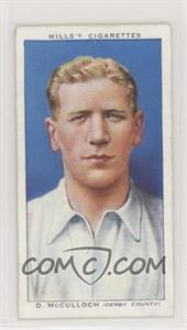 1939 Wills Association Footballers - Tobacco [Base] #30 - David McCulloch