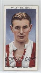 1939 Wills Association Footballers - Tobacco [Base] #34 - Stanley Matthews