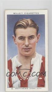 1939 Wills Association Footballers - Tobacco [Base] #34 - Stanley Matthews