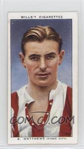 1939 Wills Association Footballers - Tobacco [Base] #34 - Stanley Matthews