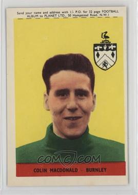 1958-59 A&BC Footballers - [Base] #10.1 - Colin MacDonald (Planet Offer, Black/Red Back)