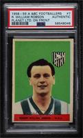 Bobby Robson (Planet Offer, Black/Red Back) [PSA Authentic]