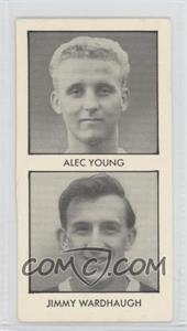 1958 Adventure World Cup Footballers - [Base] #8 - Alec Young, Jimmy Wardhaugh