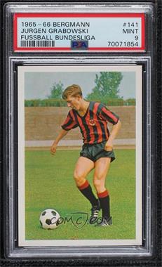 1965-66 Bergmann Bundesliga - [Base] #141 - Jurgen Grabowski [PSA 9 MINT]