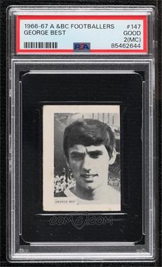 1966-67 A&BC Footballer Picture Cards - [Base] #147 - George Best [PSA 2 GOOD (MC)]