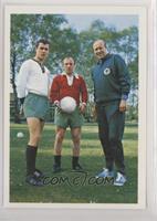 Franz Beckenbauer, Uwe Seeler, Helmut Schon