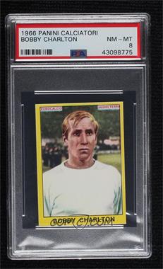 1966-67 Panini Calciatori - [Base] #_BOCH - Bobby Charlton [PSA 8 NM‑MT]