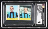 Giacinto Facchetti, Luis Suarez [CGC 9 Mint]