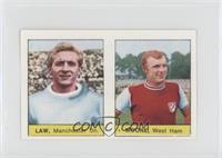 Denis Law, Bobby Moore